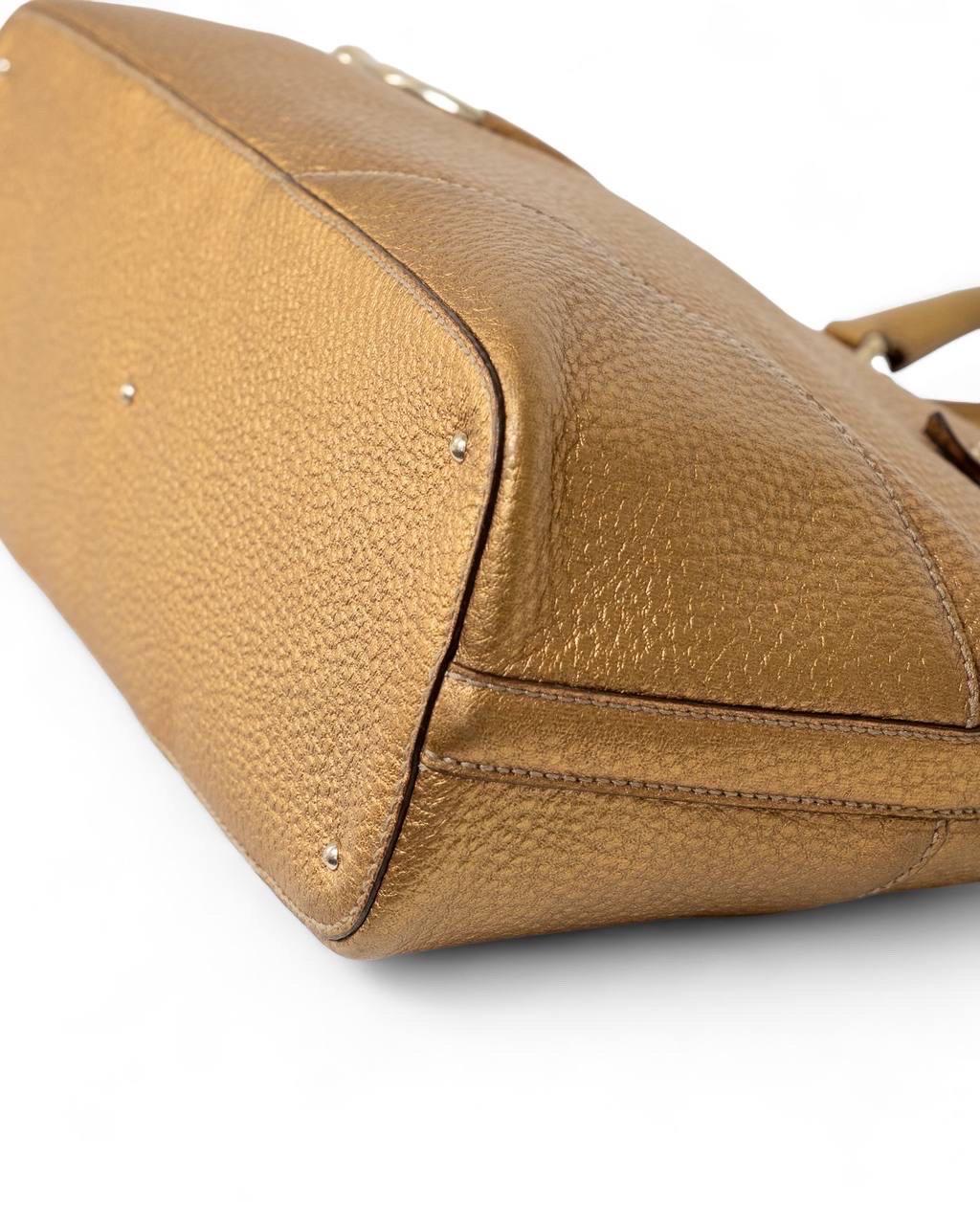 Borsa A Mano Gucci Hasler mors de cheval Oro en vente 4
