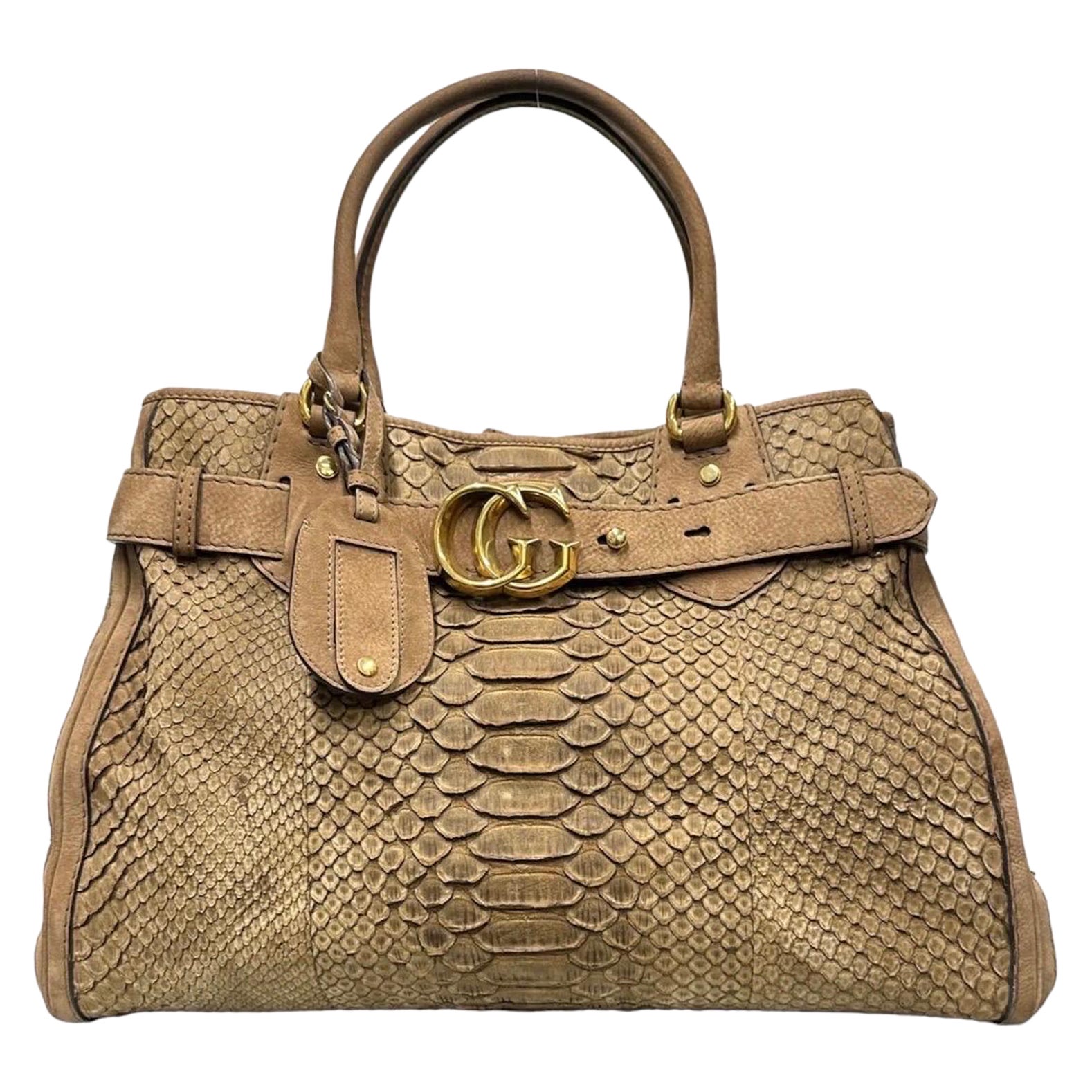 Borsa A Mano Gucci Running Marrone