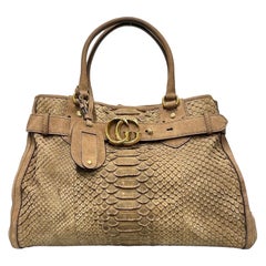 Borsa A Mano Gucci Running Marrone