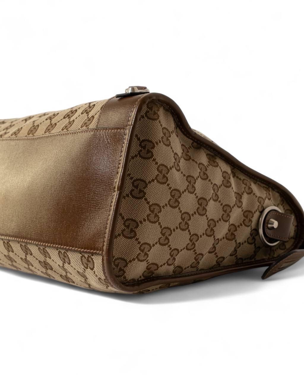 Borsa a Mano Gucci x Balenciaga City GG Supreme 7