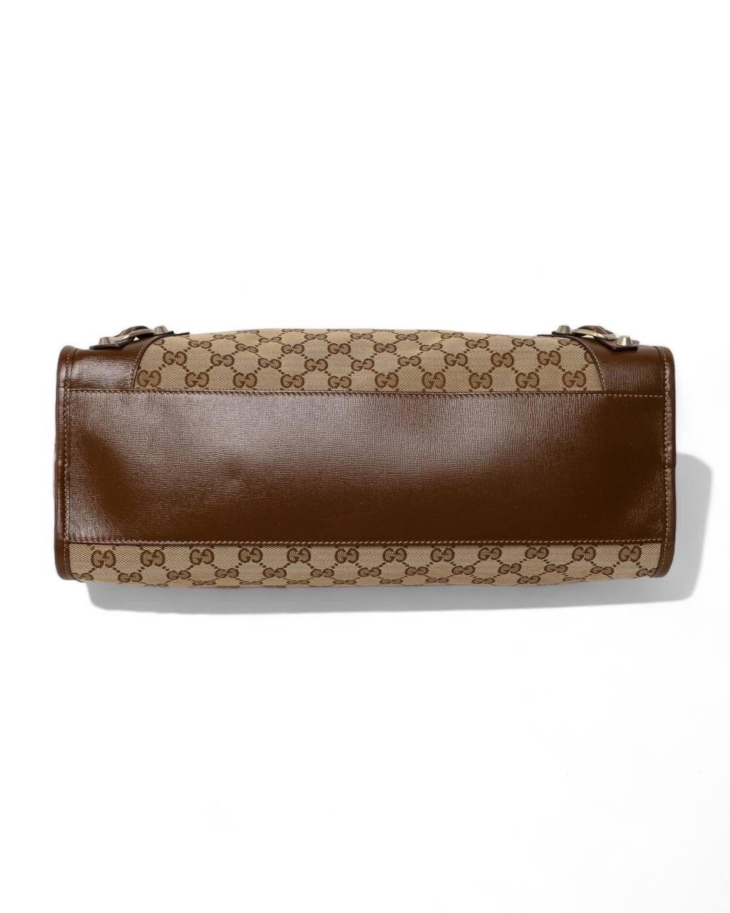 Borsa a Mano Gucci x Balenciaga City GG Supreme 8