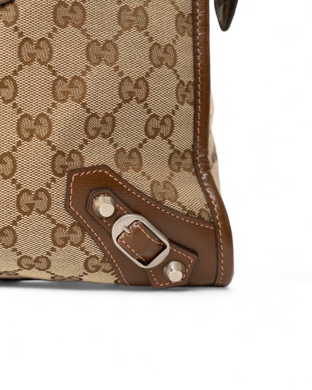 Borsa a Mano Gucci x Balenciaga City GG Supreme 2