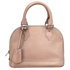 Borsa A Mano Louis Vuitton Alma BB Epi Rosa