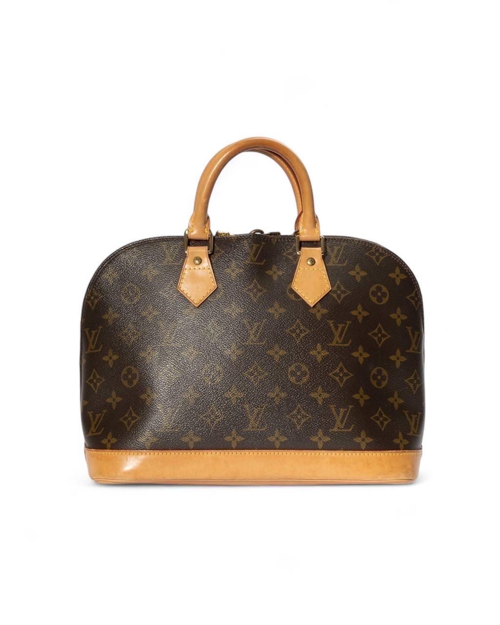 Borsa a Mano Louis Vuitton Alma MM Monogram For Sale at 1stDibs