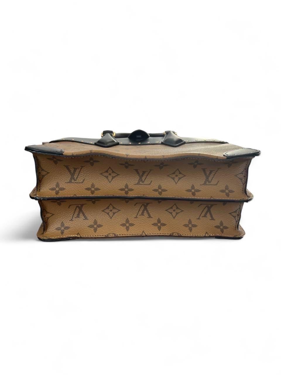 Borsa A Mano Louis Vuitton City Malle Monogram Reverse For Sale 4