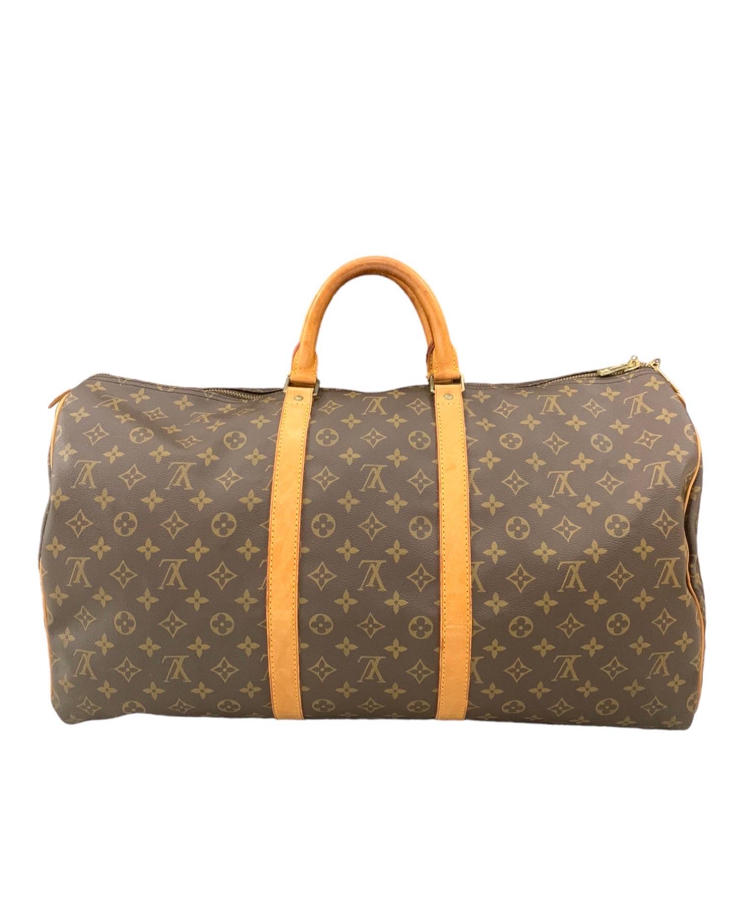 Borsa A Mano Louis Vuitton Keepall 55 Monogram For Sale at 1stDibs