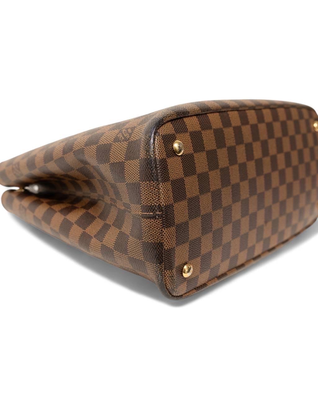 Borsa A Mano Louis Vuitton Kensington MM Damier Ebene 7