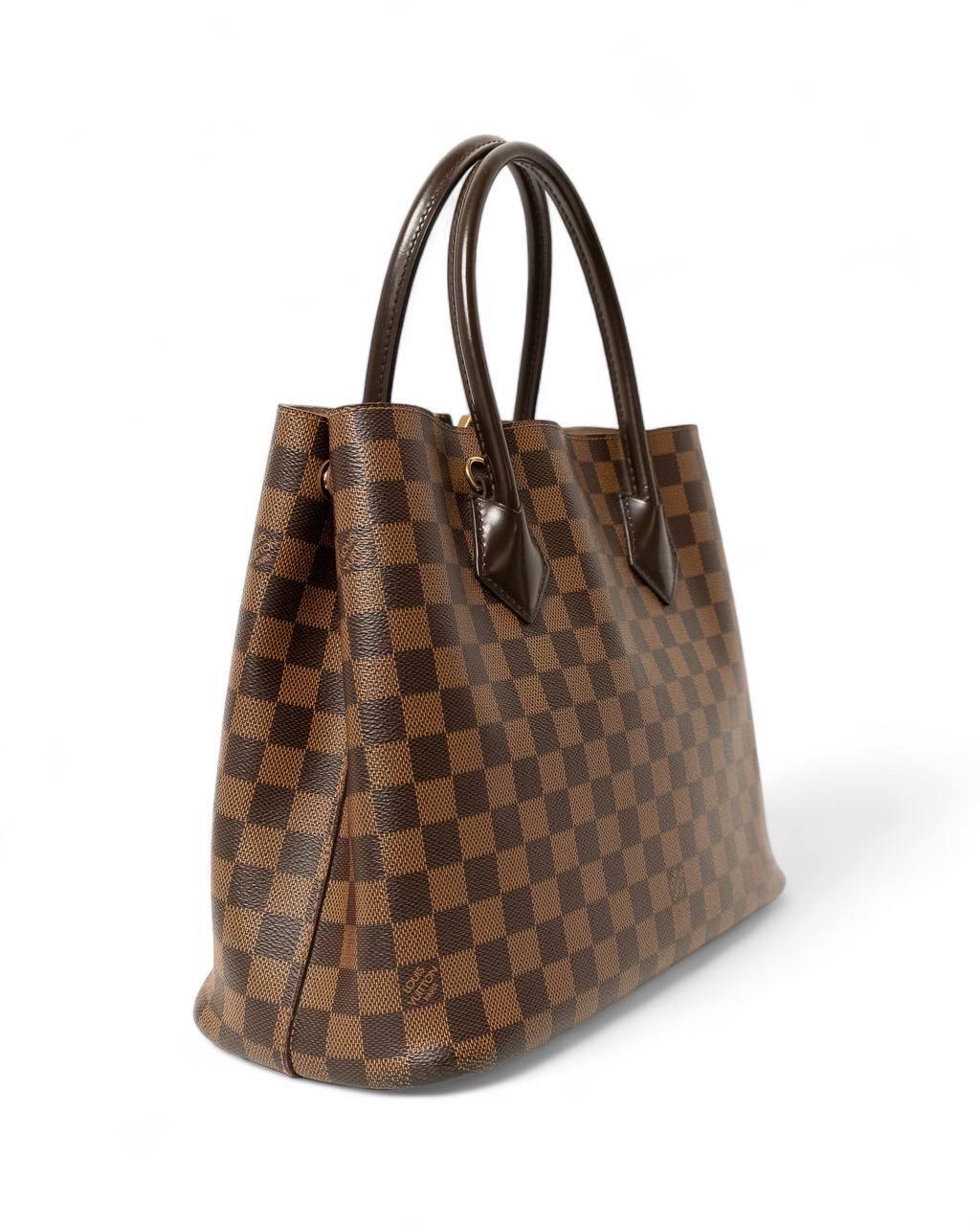 Borsa A Mano Louis Vuitton Kensington MM Damier Ebene 1