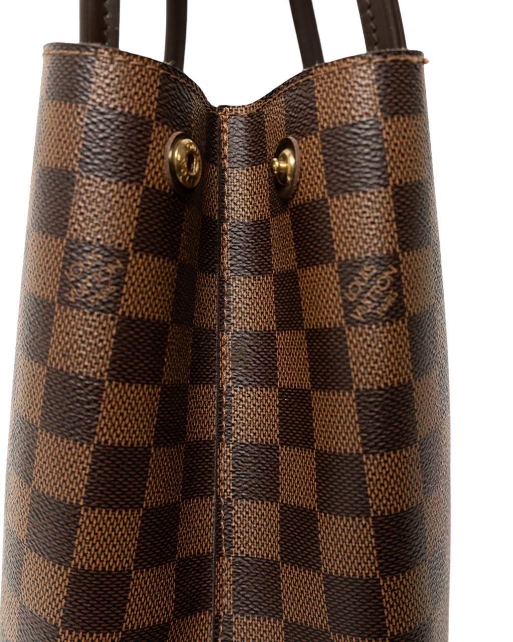 Borsa A Mano Louis Vuitton Kensington MM Damier Ebene 5
