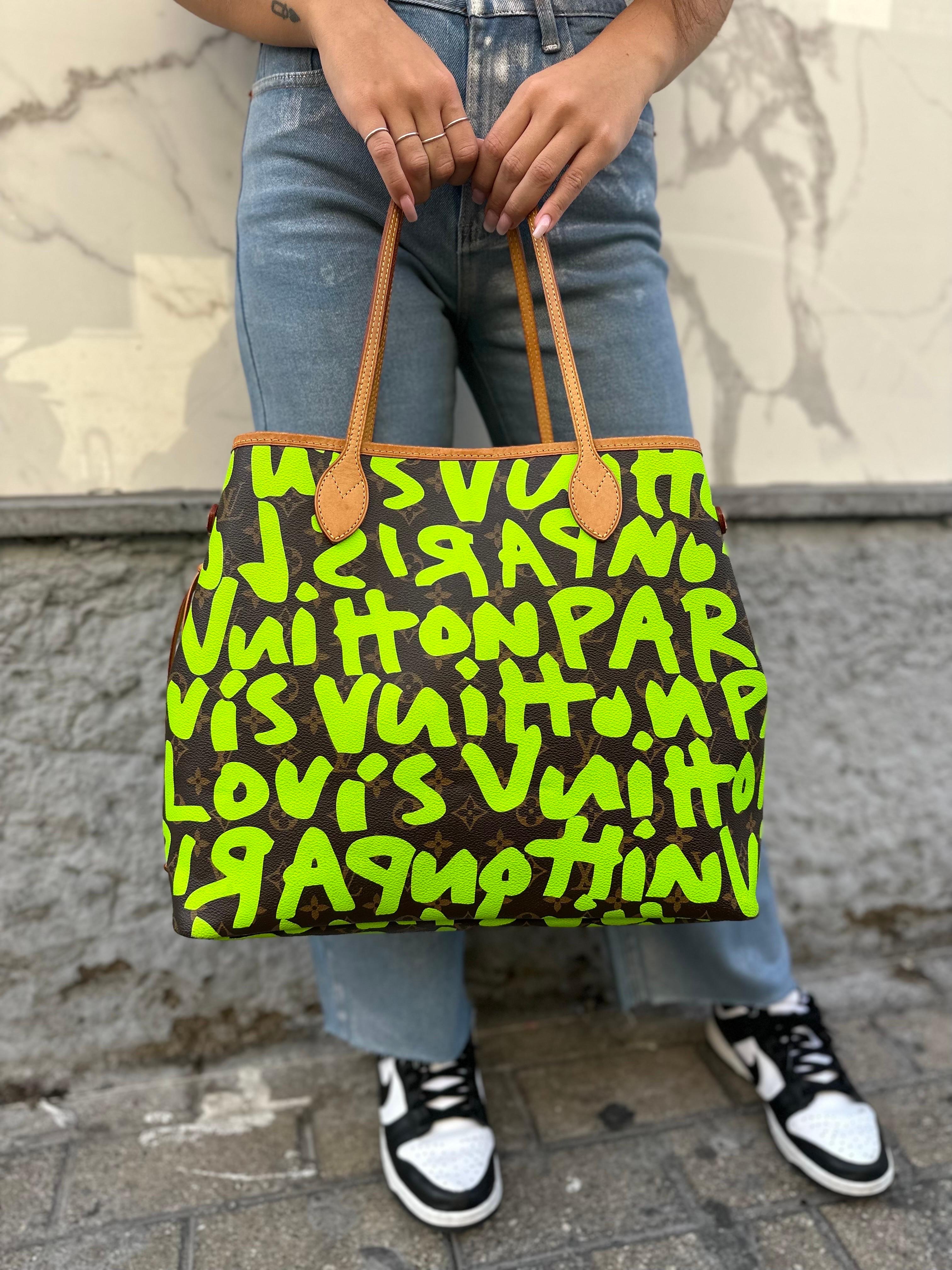 Borsa A Mano Louis Vuitton Neverfull GM Graffiti Stephen Sprouse LE 2019 For Sale 8