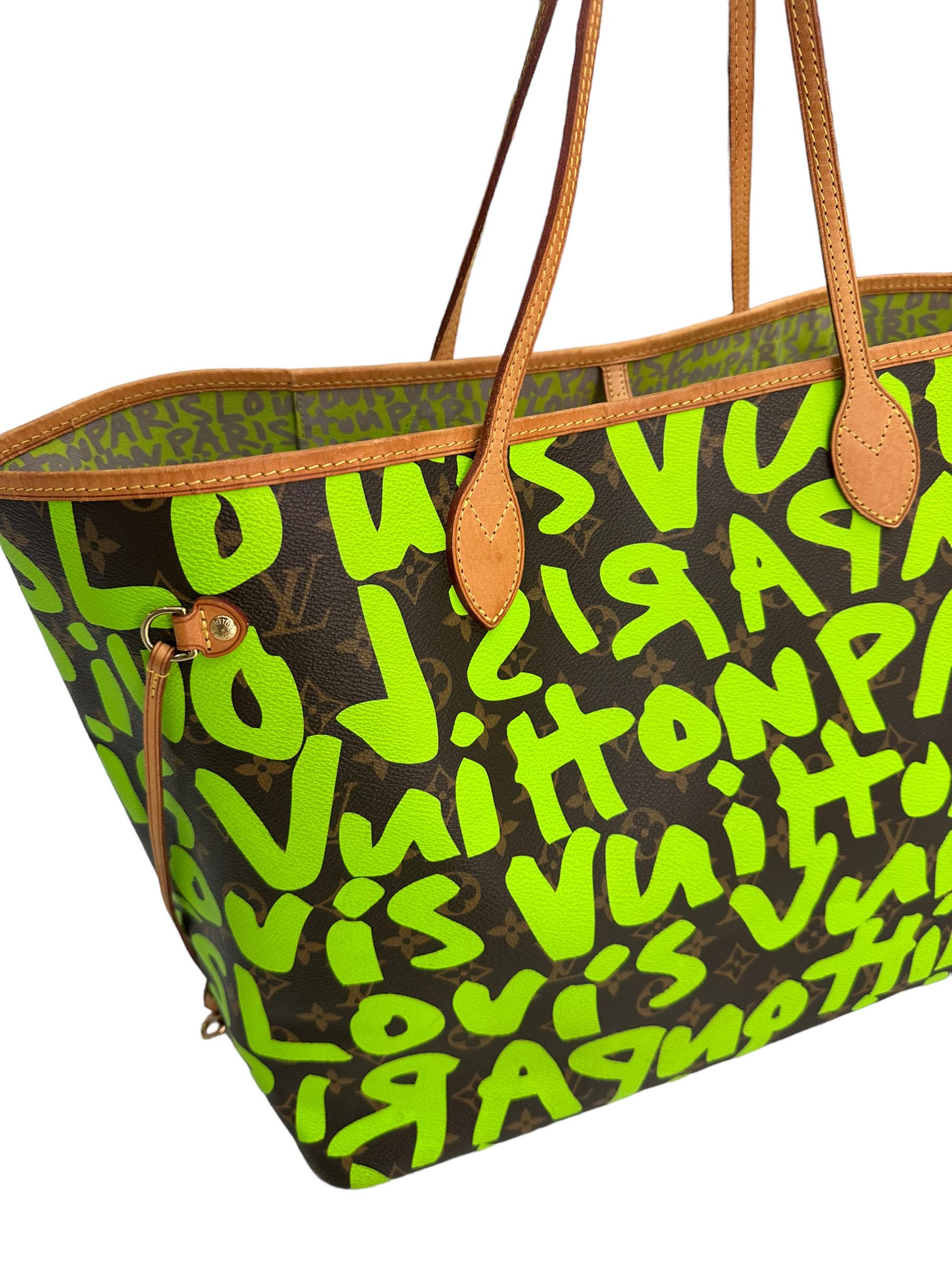 Borsa A Mano Louis Vuitton Neverfull GM Graffiti Stephen Sprouse LE 2019 In Good Condition For Sale In Torre Del Greco, IT