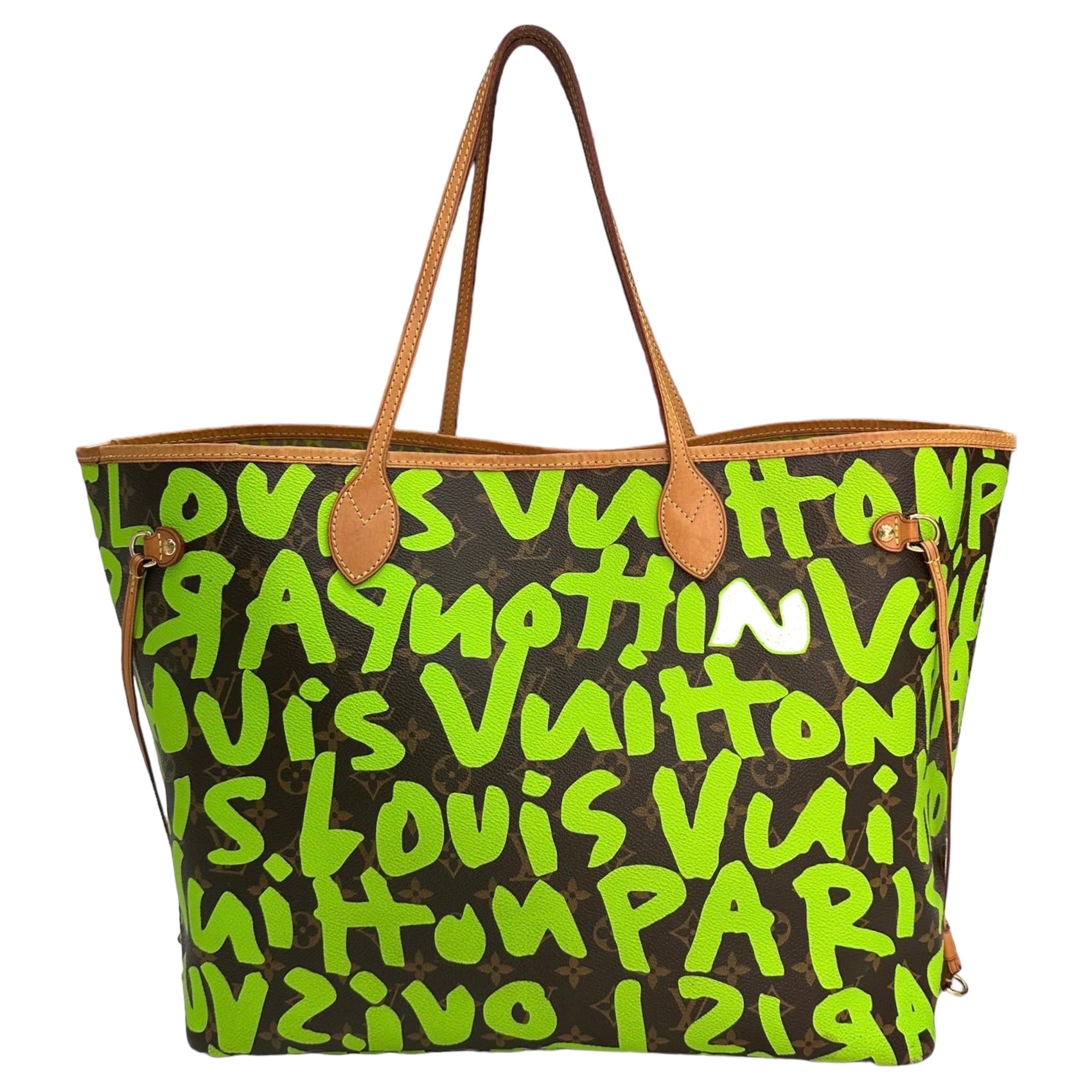 Borsa A Mano Louis Vuitton Neverfull GM Graffiti Stephen Sprouse LE 2019