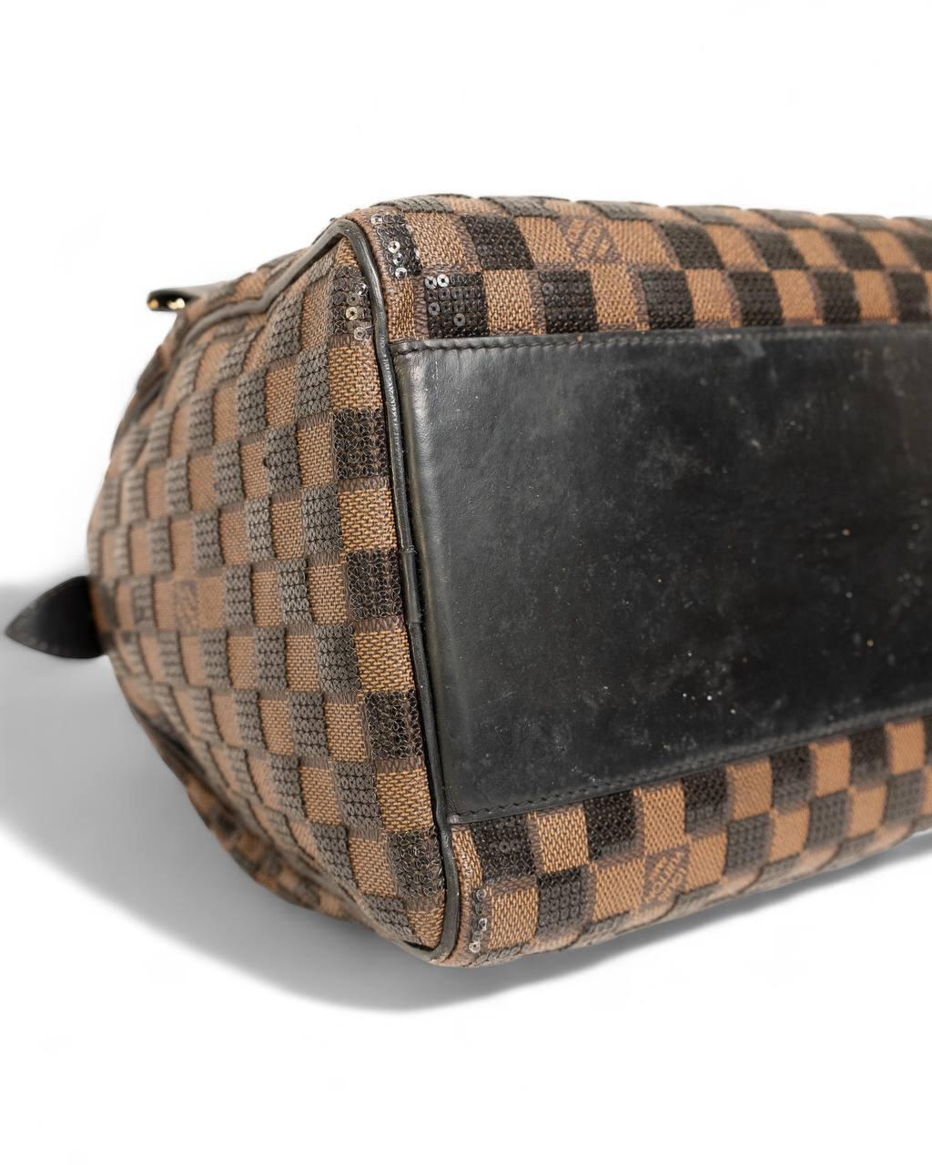 Borsa A Mano Louis Vuitton Speedy 30 Damier Paillettes L.E. For Sale 7
