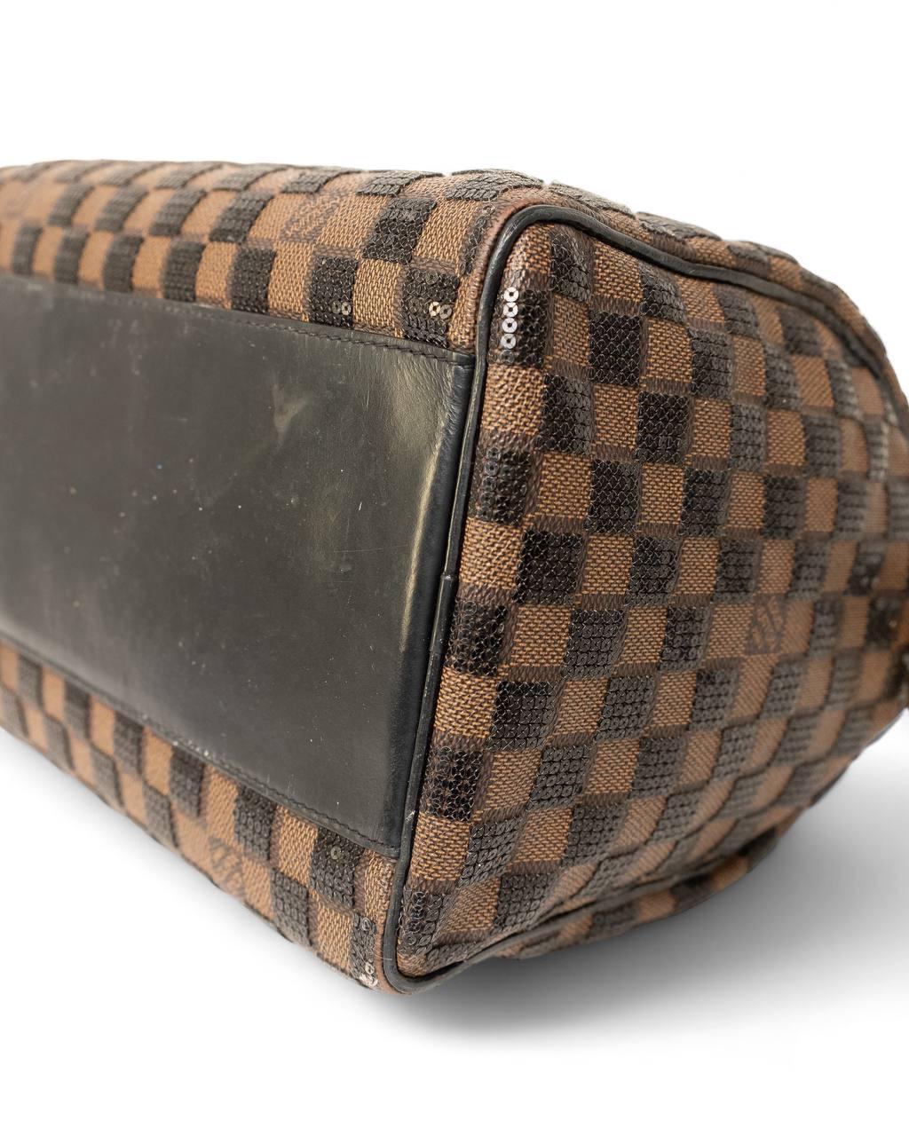 Borsa A Mano Louis Vuitton Speedy 30 Damier Paillettes L.E. For Sale 8
