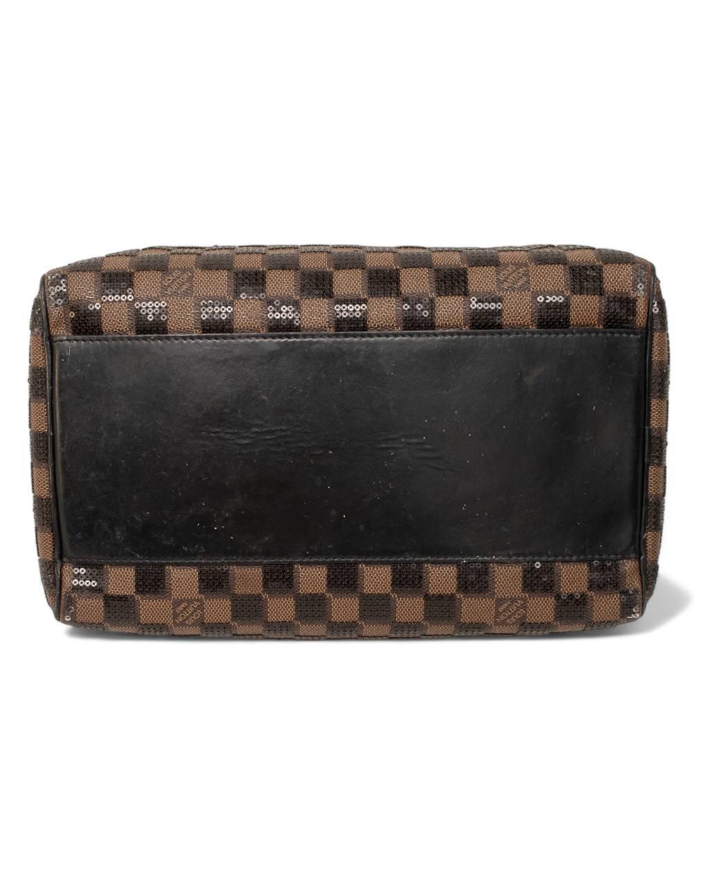 Borsa A Mano Louis Vuitton Speedy 30 Damier Paillettes L.E. For Sale 9