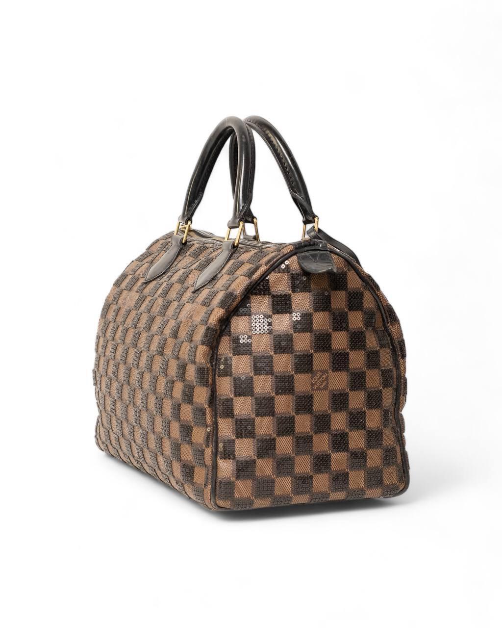 Women's Borsa A Mano Louis Vuitton Speedy 30 Damier Paillettes L.E. For Sale
