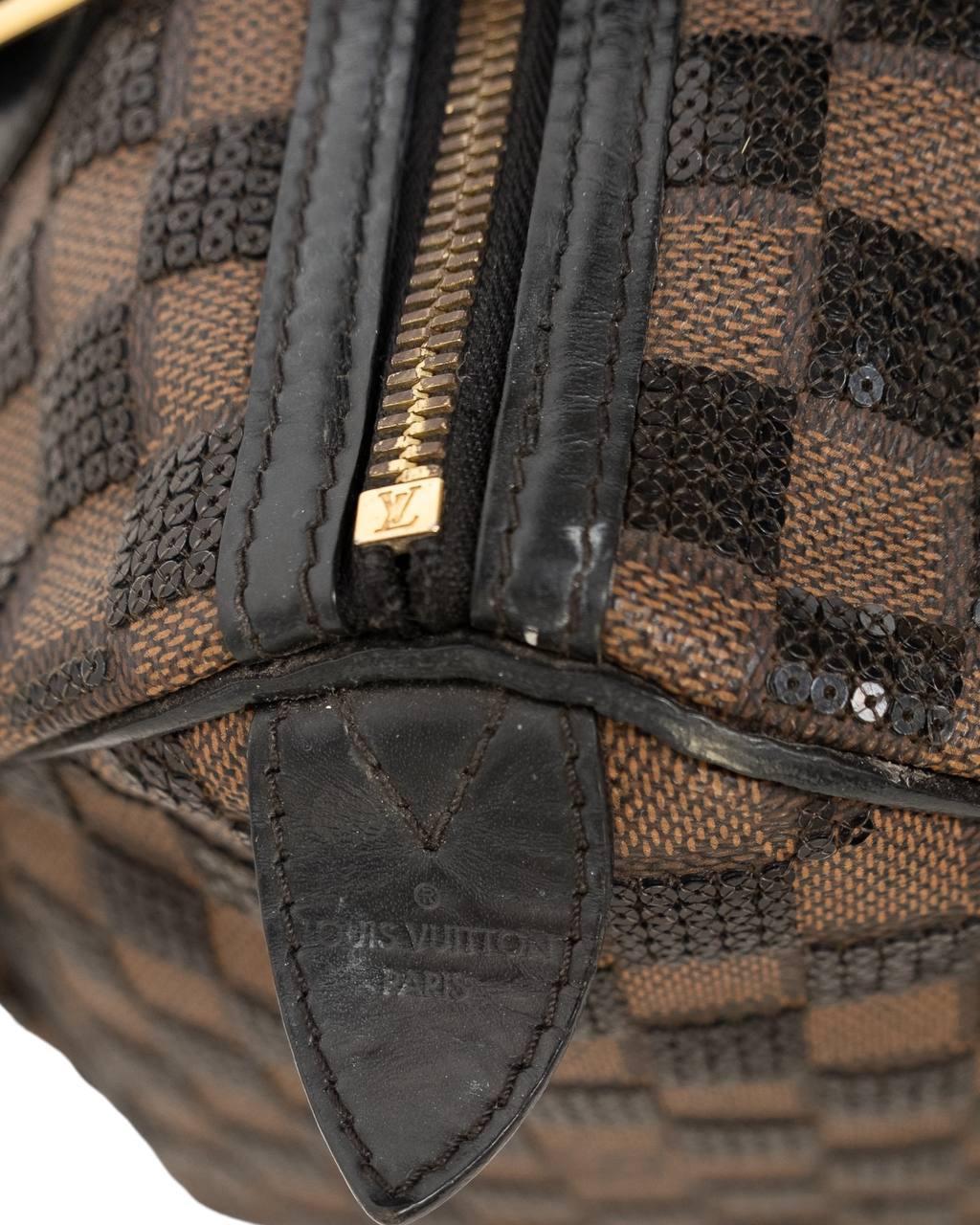 Borsa A Mano Louis Vuitton Speedy 30 Damier Paillettes L.E. For Sale 4