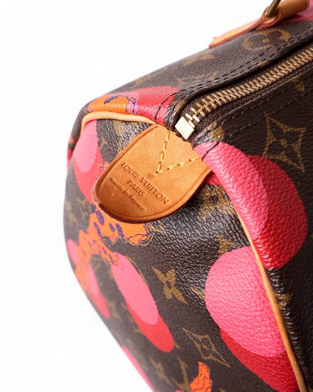 Borsa A Mano Louis Vuitton Speedy 30 Monogramme Grenade Ramages en vente 2