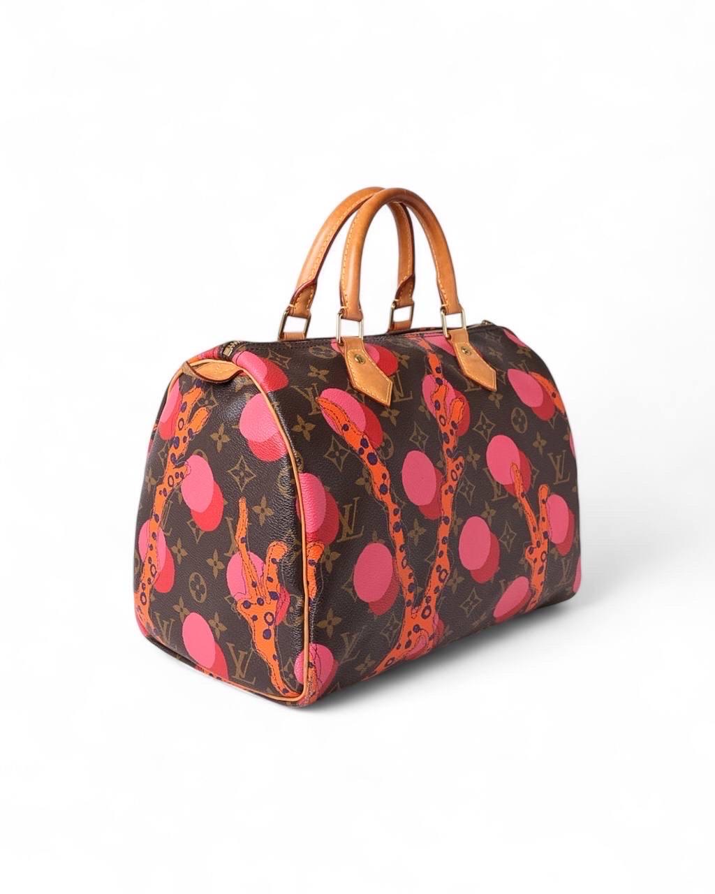 Borsa A Mano Louis Vuitton Speedy 30 Monogramme Grenade Ramages en vente 4