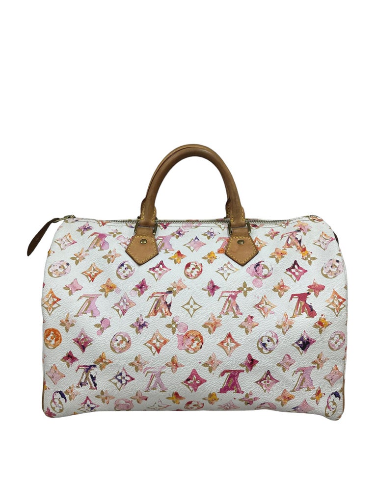 Louis Vuitton Aquarelle Watercolor Speedy 35 - For Sale on 1stDibs