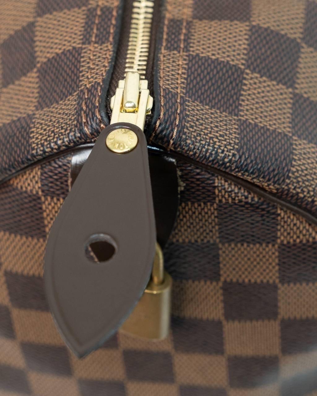 Borsa a Mano Louis Vuitton Speedy 35 Damier Ebene 7