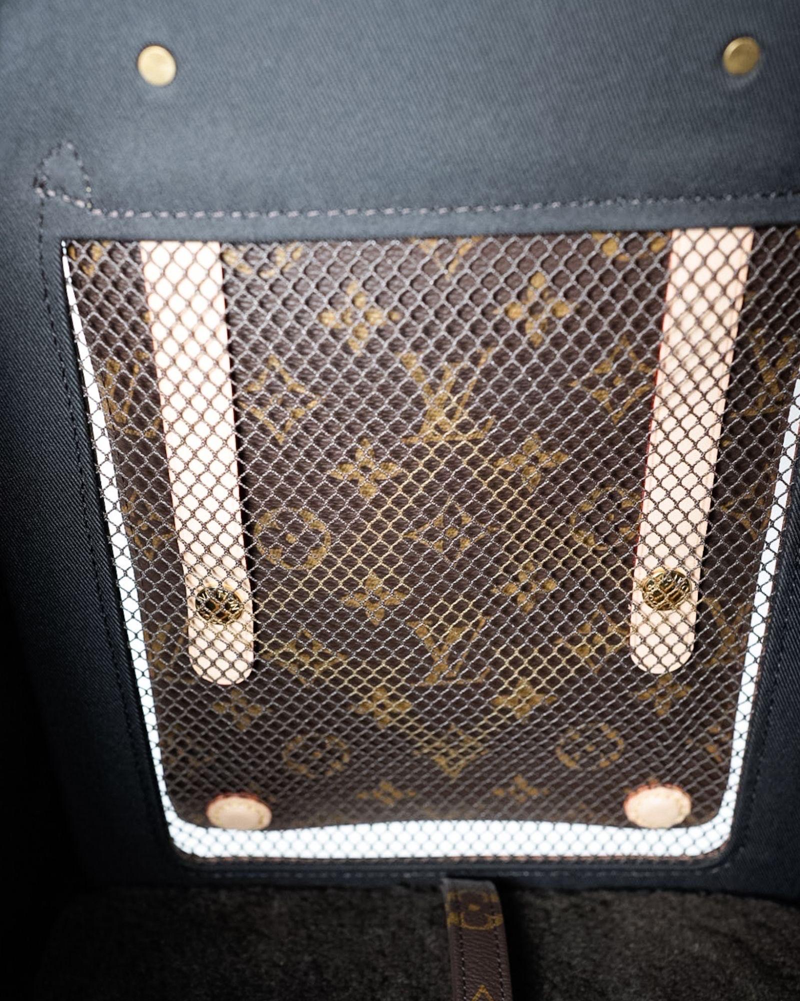 Borsa a mano Louis Vuitton Trasportino 44 mit Monogramm, Borsa a mano im Angebot 7