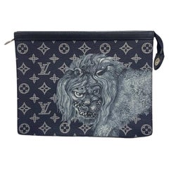 Borsa A Mano Louis Vuitton Voyage Pochette Savanna L.E.