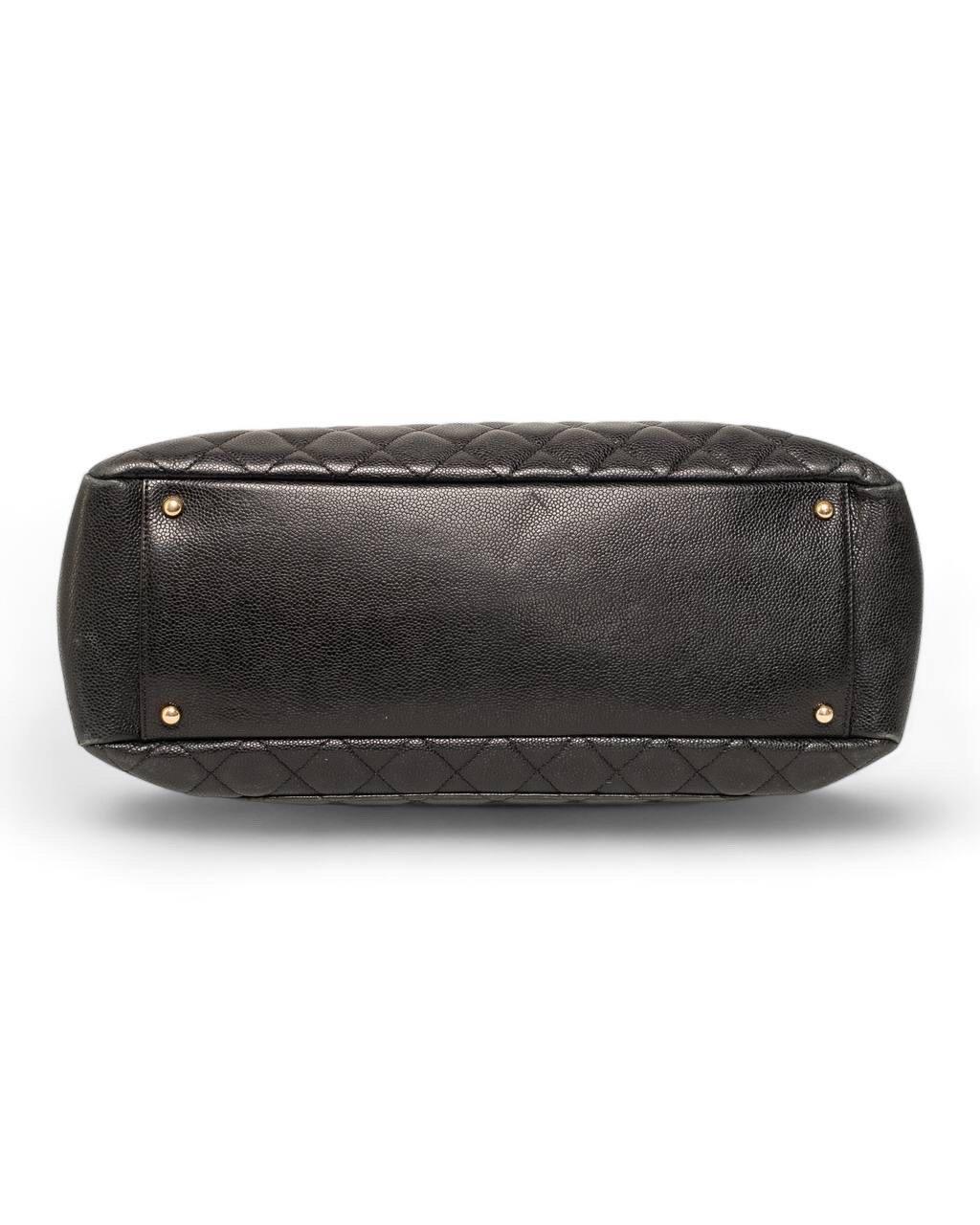 Borsa a Spalla Chanel GST XL Caviar Nera For Sale 5