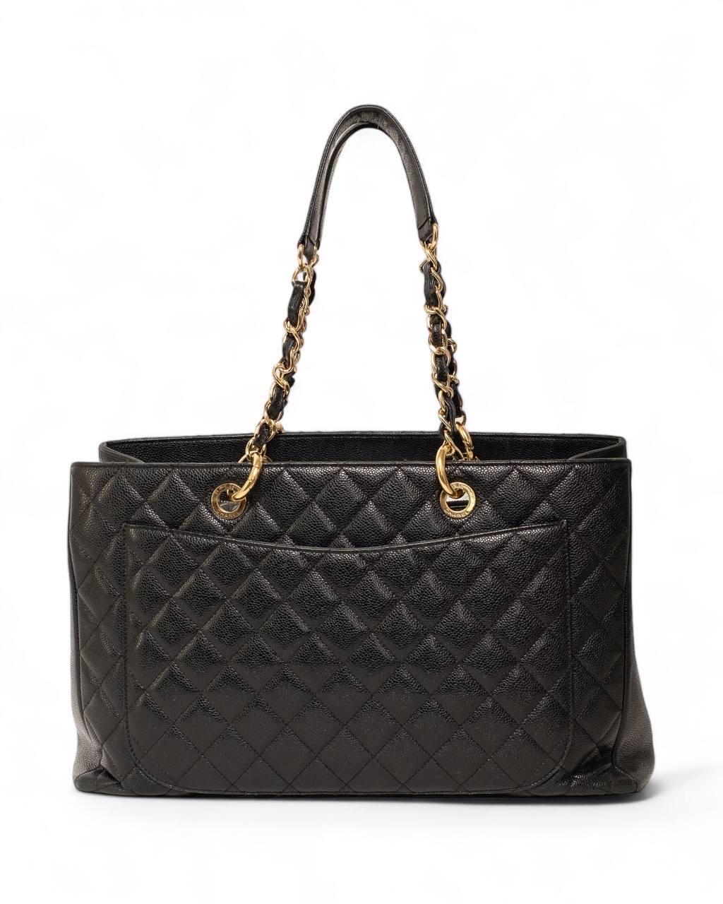 Women's Borsa a Spalla Chanel GST XL Caviar Nera For Sale