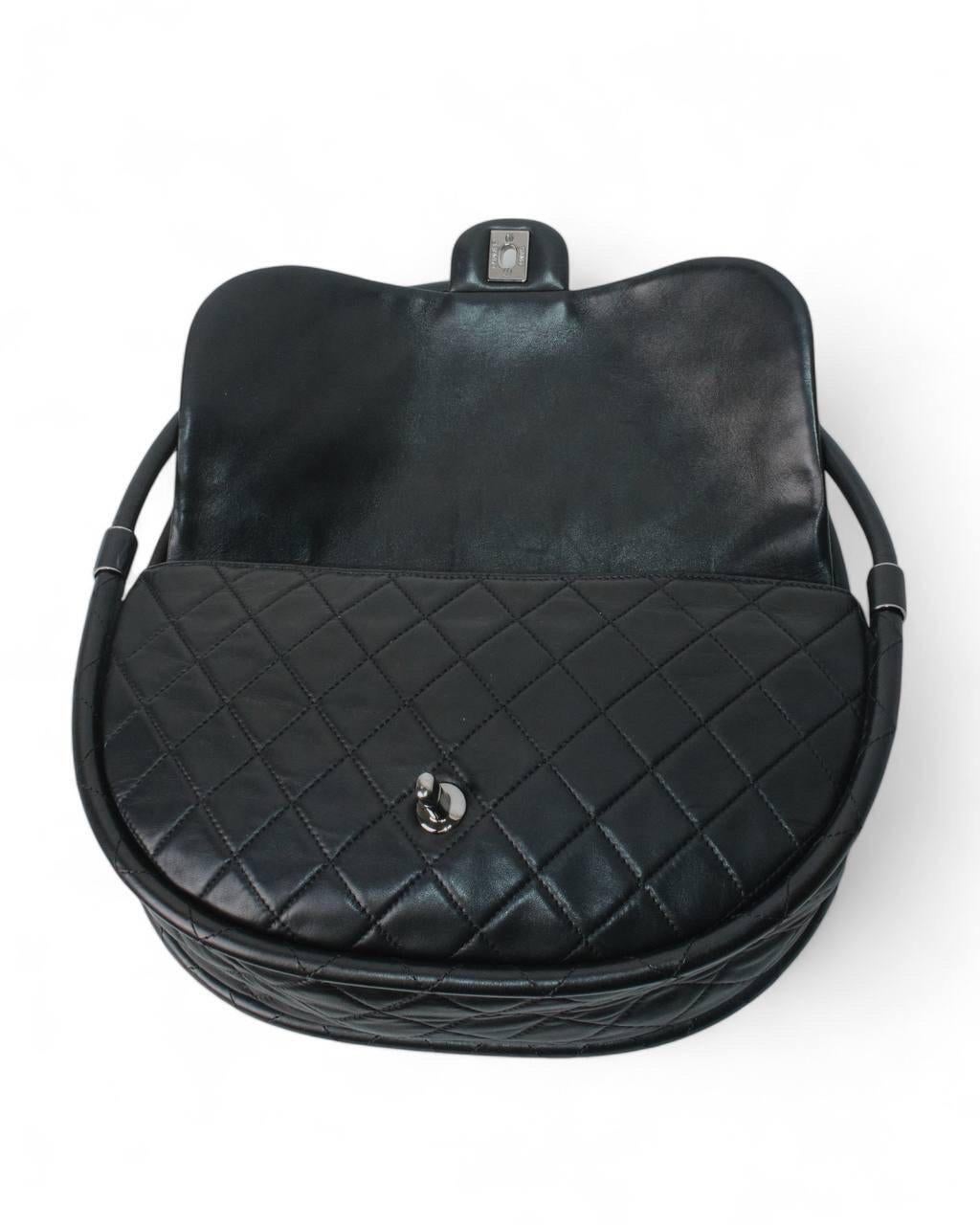 Borsa a Spalla  Chanel Hula Hoop Nera For Sale 5