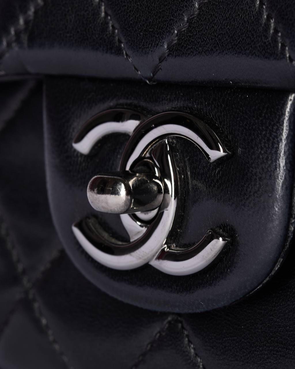 Borsa a Spalla  Chanel Hula Hoop Nera For Sale 6