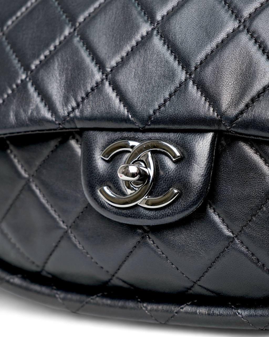 Borsa a Spalla  Chanel Hula Hoop Nera For Sale 8