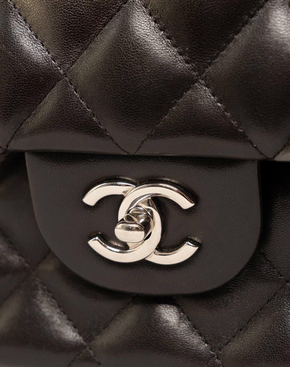 Borsa A Spalla Chanel Jumbo Timeless Double-Flap Nera In Good Condition For Sale In Torre Del Greco, IT