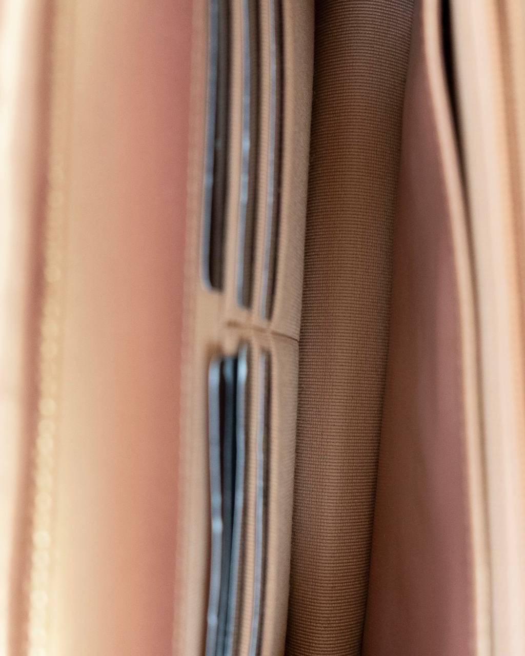 Portefeuille Chanel Borsa a Spalla sur chaîne Perlata Arancio en vente 10