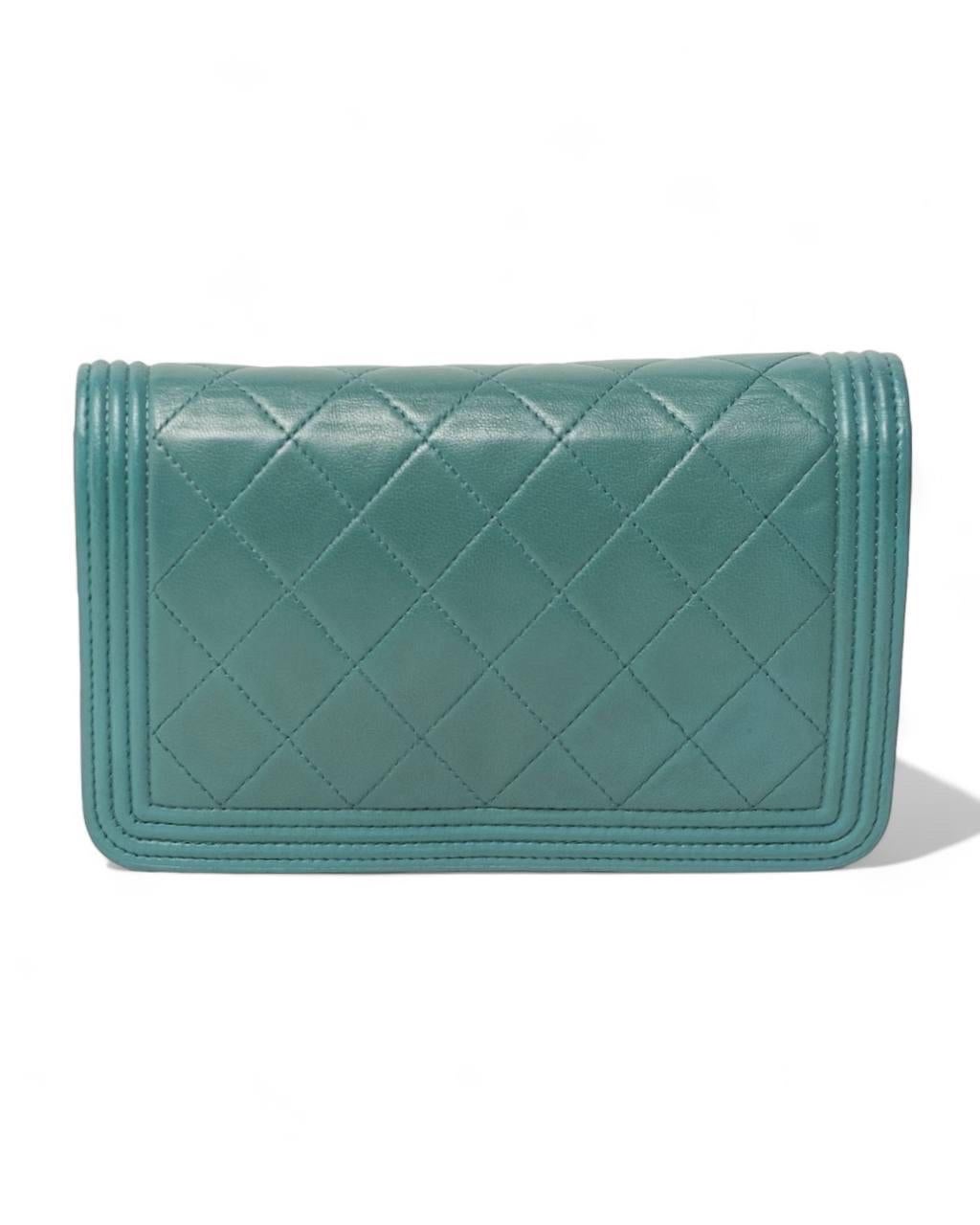 Gray Borsa A Spalla E A Tracolla Chanel Wallet On Chain Boy Tiffany For Sale