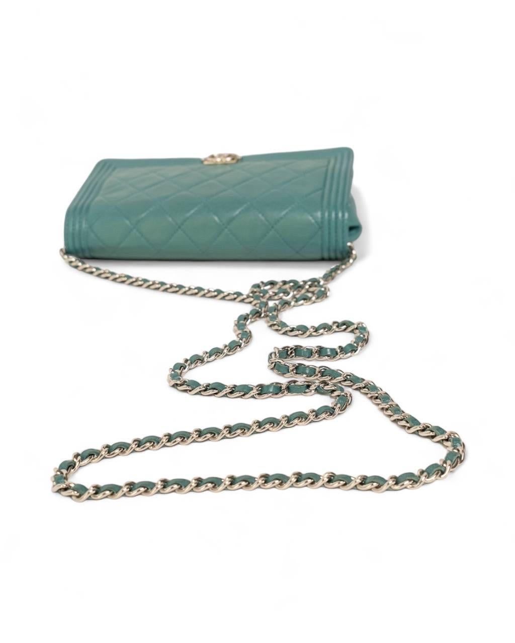 Borsa A Spalla E A Tracolla Chanel Wallet On Chain Boy Tiffany For Sale 2
