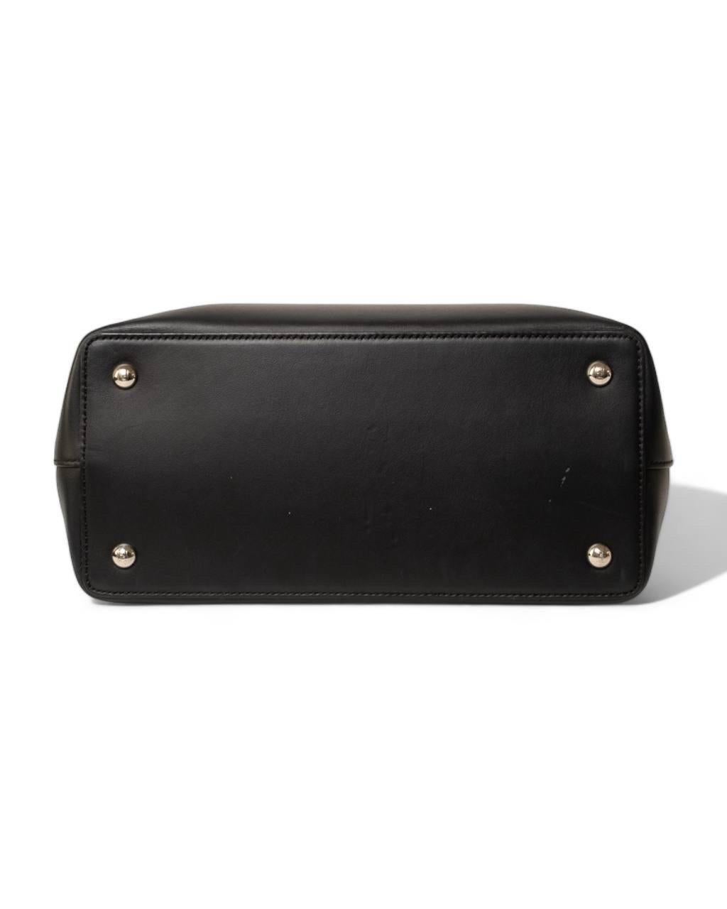 Borsa a Spalla Fendi 2Jours PM Rainbow Nera For Sale 6