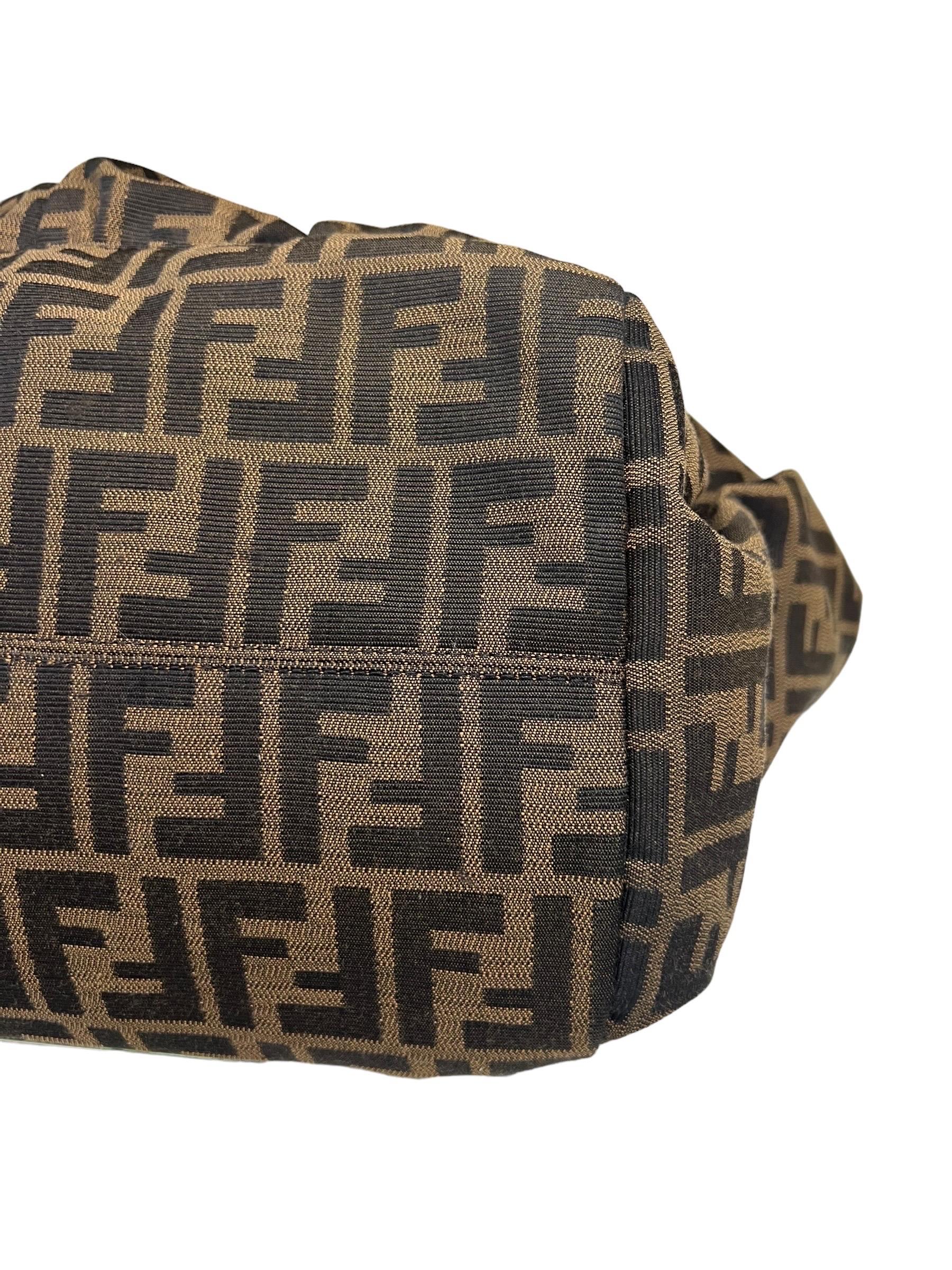 Borsa A Spalla Fendi Shopper Hobo FF Logomania 7