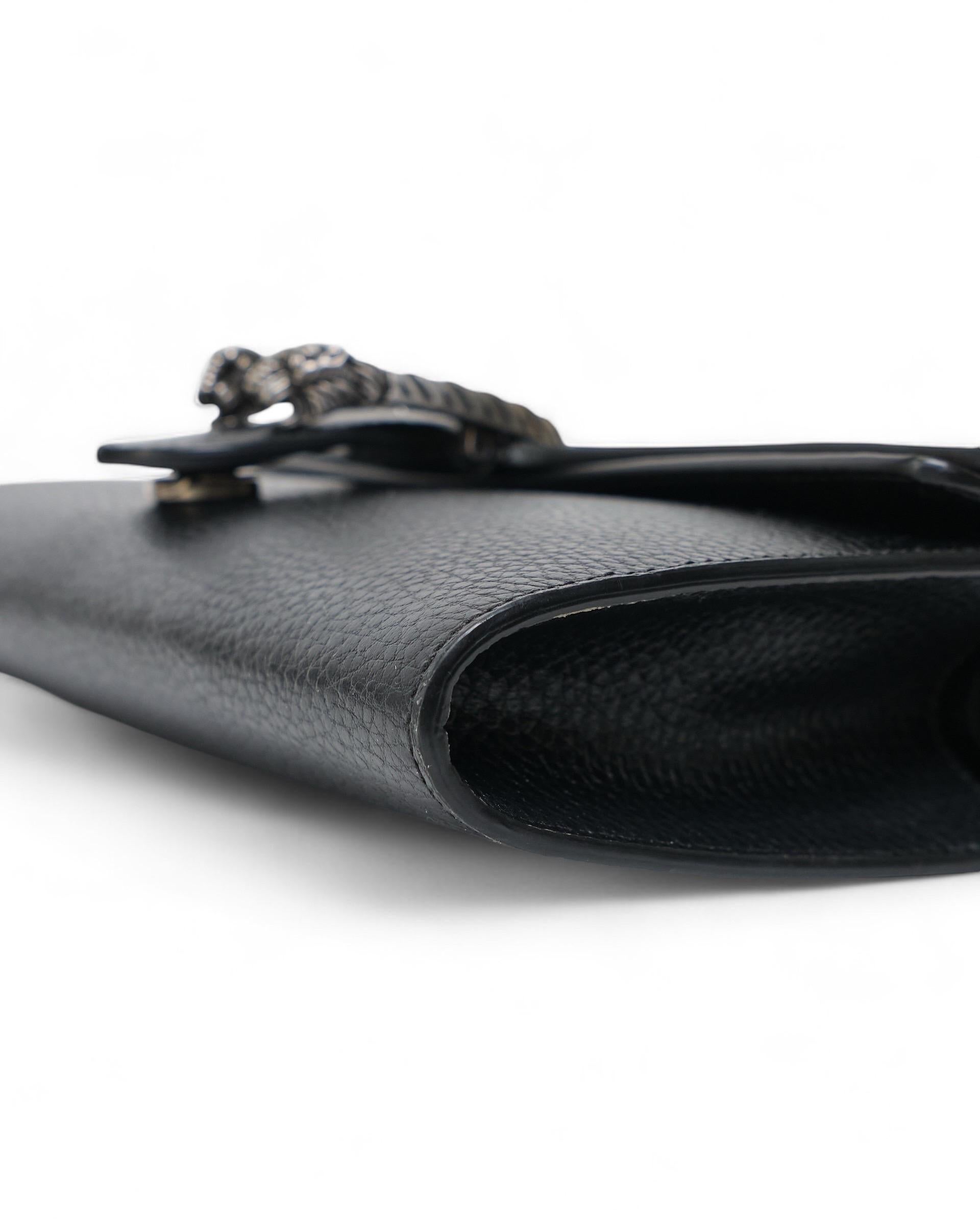 Borsa a Spalla Gucci Dionysus Long Double Nera For Sale 6