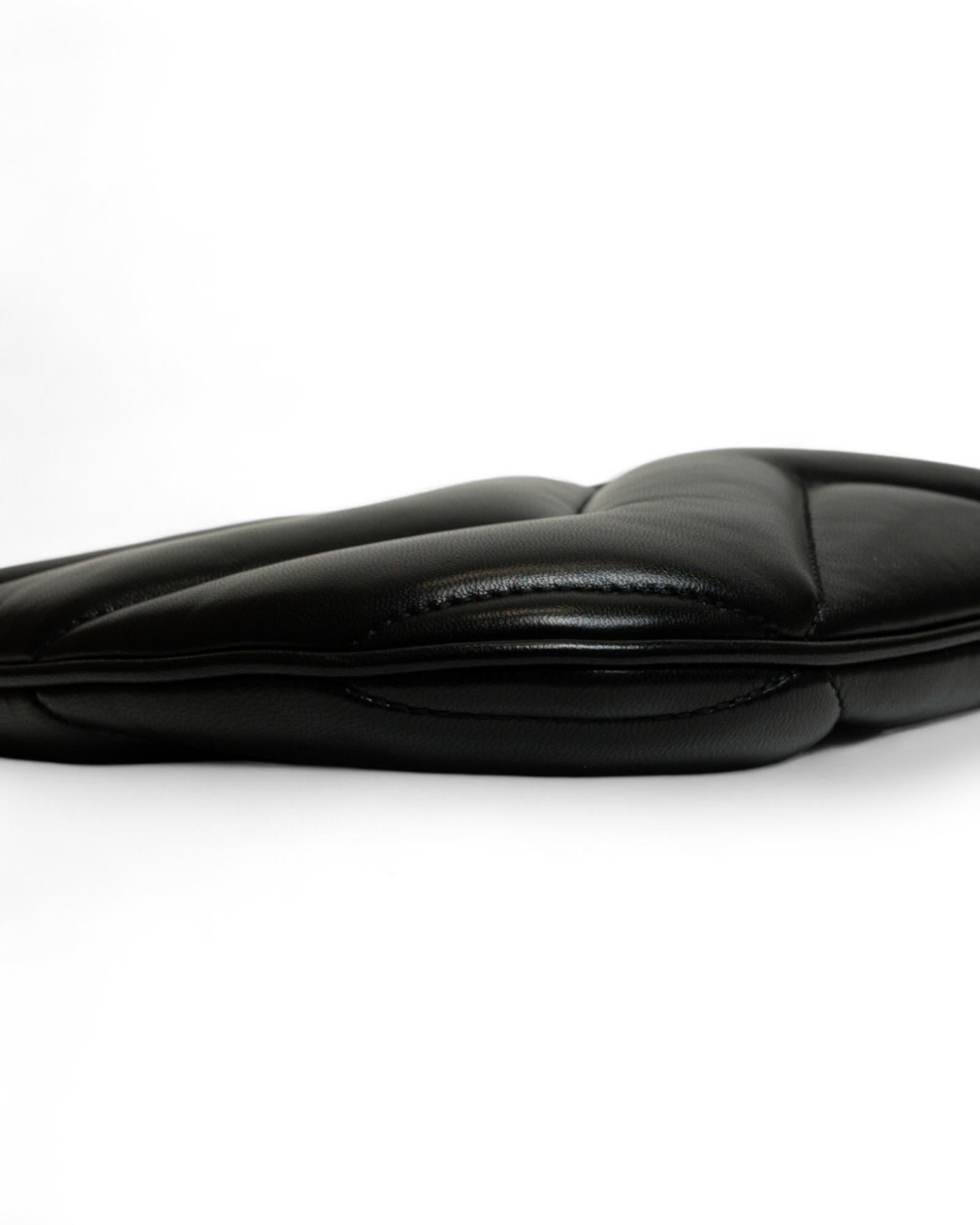 Borsa a Spalla Gucci Marmont Hobo Small Nera 2