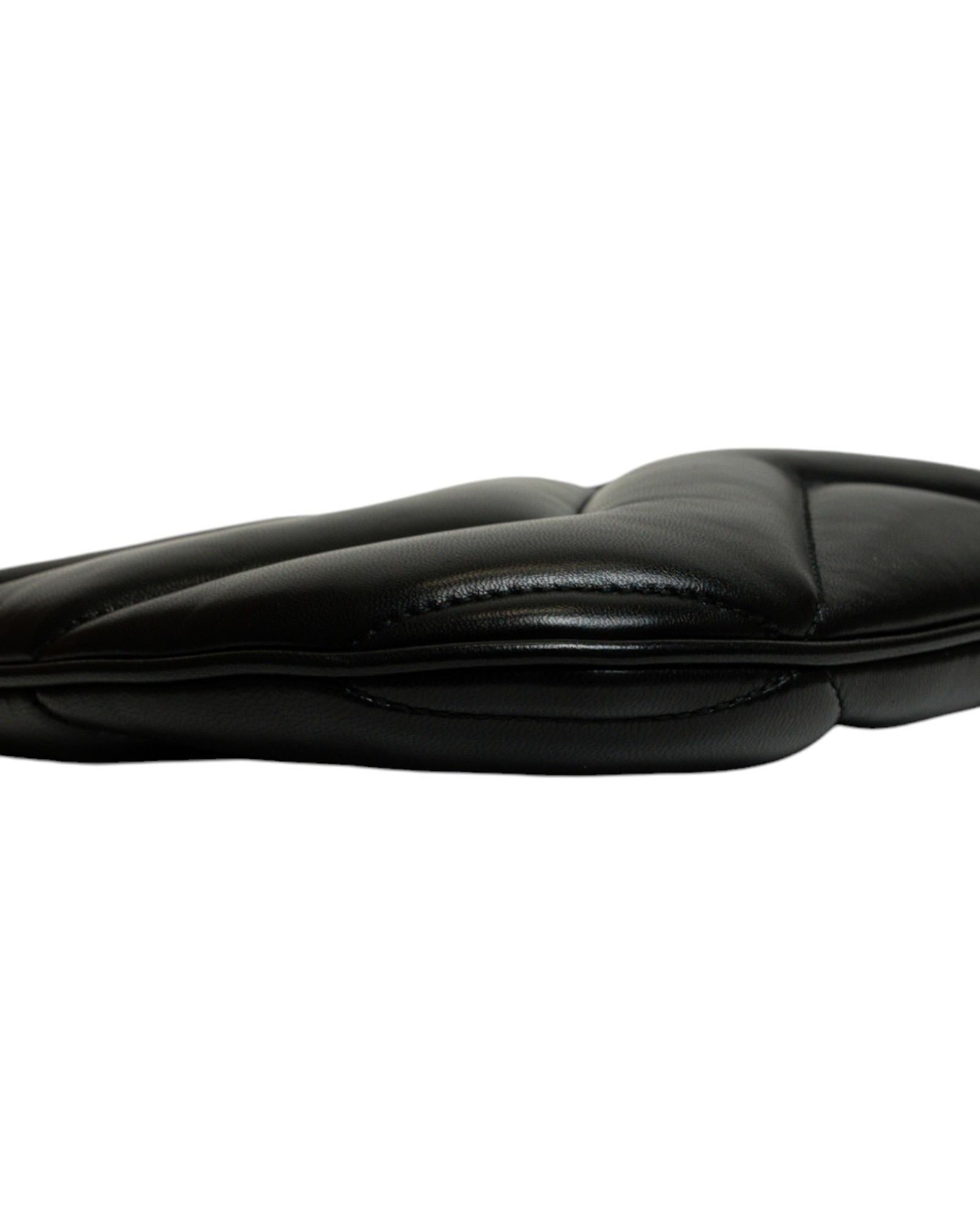 Borsa a Spalla Gucci Marmont Hobo Small Nera 3