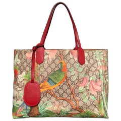 Borsa A Spalla Gucci Shopper Moyen Tian GG Supreme