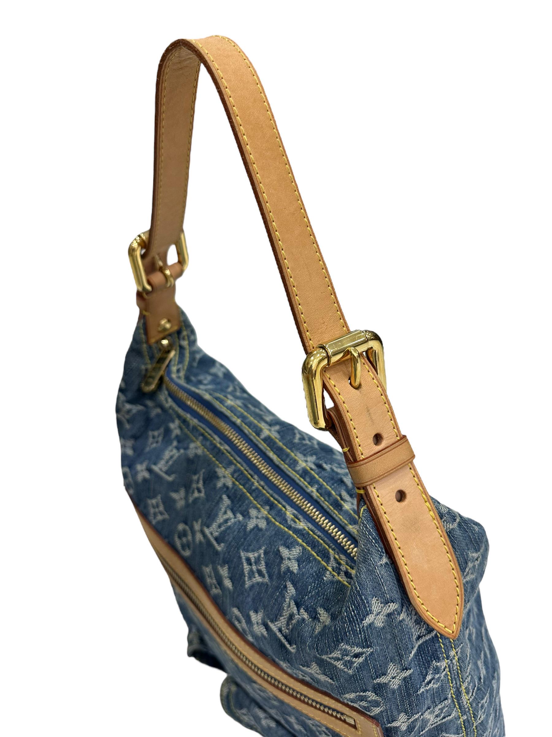 Borsa A Spalla Louis Vuitton Baggy GM Denim 2006 3