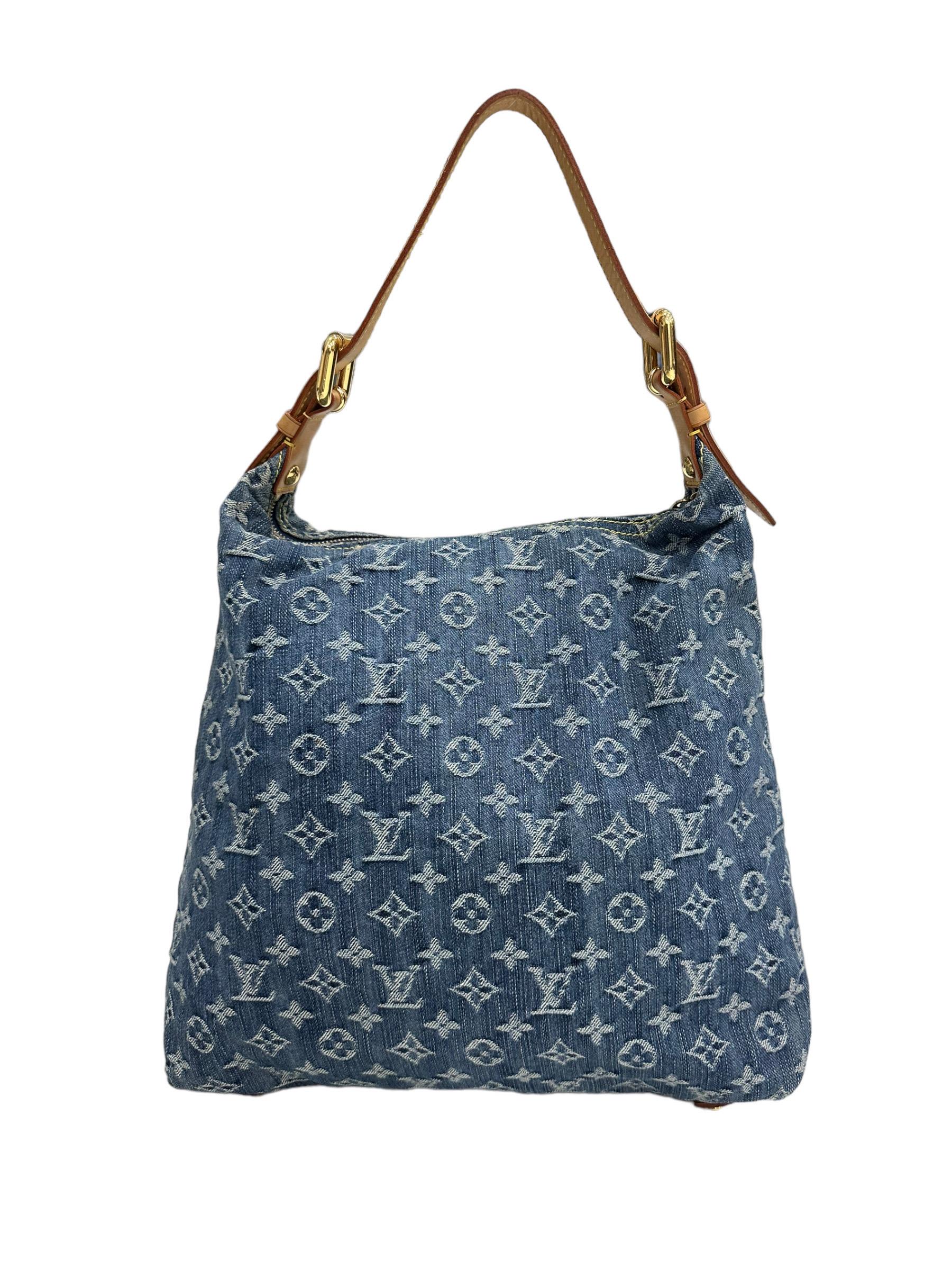 Borsa A Spalla Louis Vuitton Baggy GM Denim 2006 5