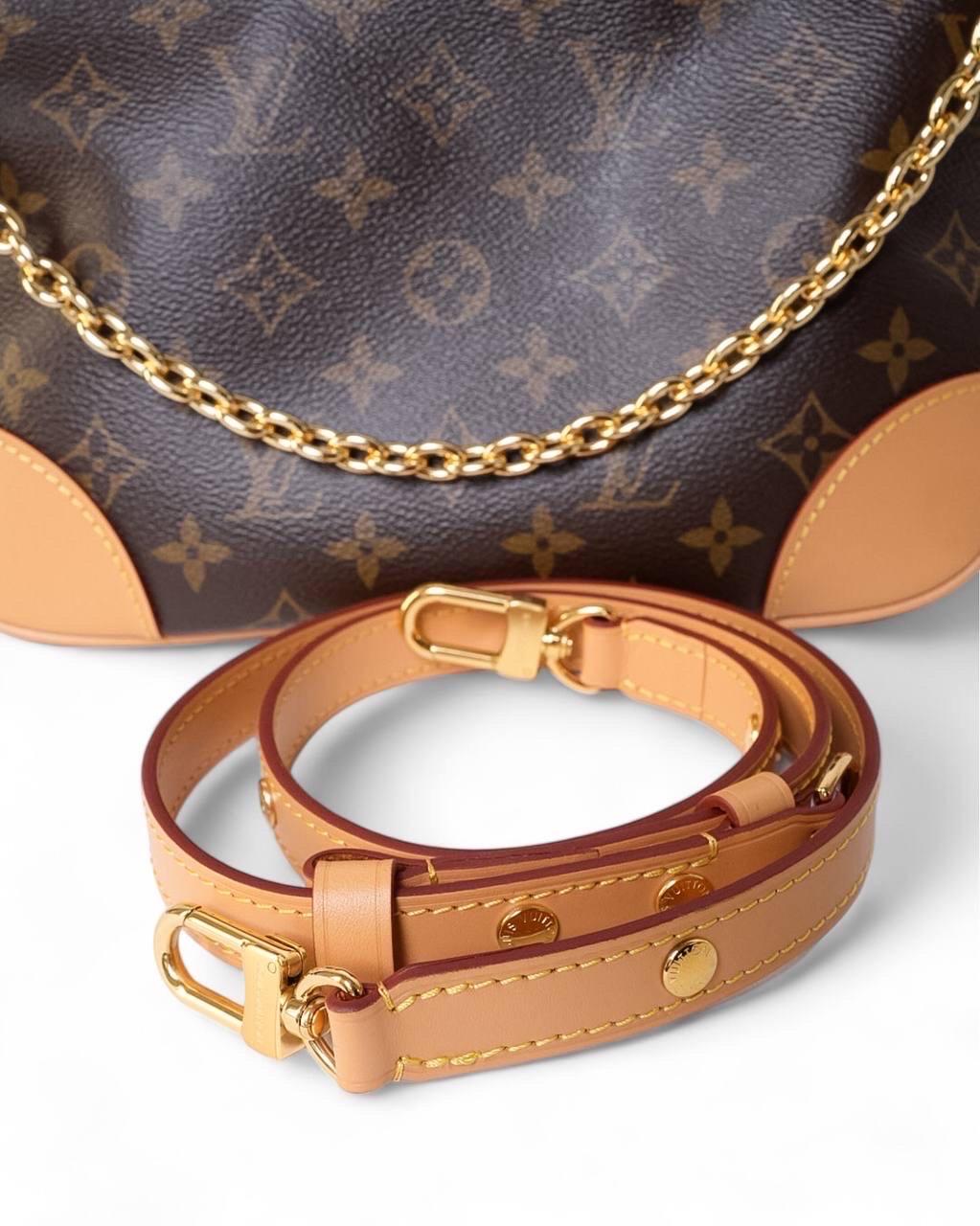 Women's Borsa a Spalla Louis Vuitton Boulogne Monogram Marrone