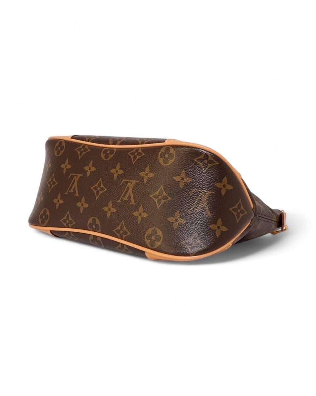 Borsa a Spalla Louis Vuitton Boulogne Monogram Marrone 3
