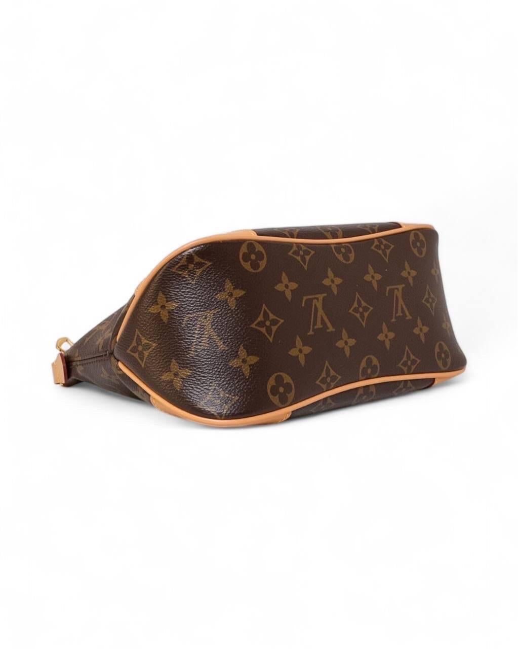 Borsa a Spalla Louis Vuitton Boulogne Monogram Marrone 4