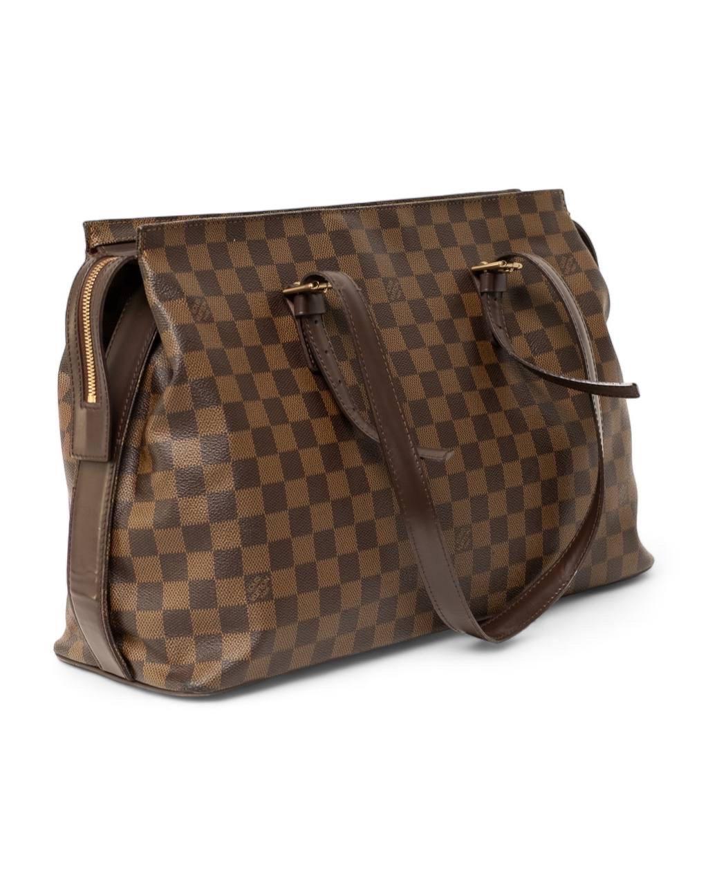 Women's Borsa a Spalla Louis Vuitton Chelsea GM Damier Ebene For Sale