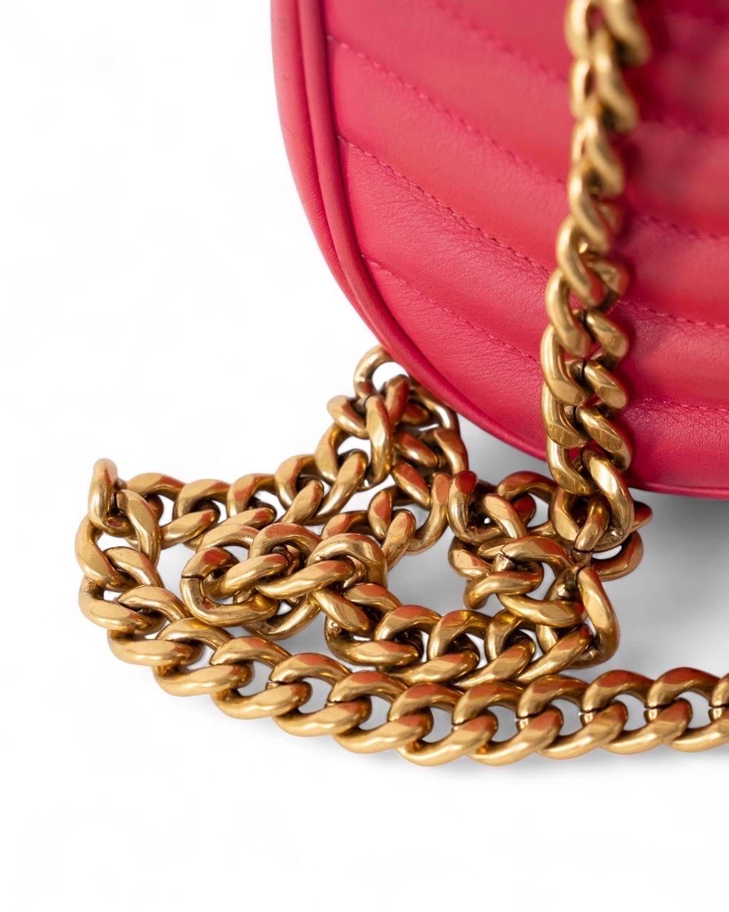 Borsa a spalla Louis Vuitton New Wave MM Fragola For Sale 8