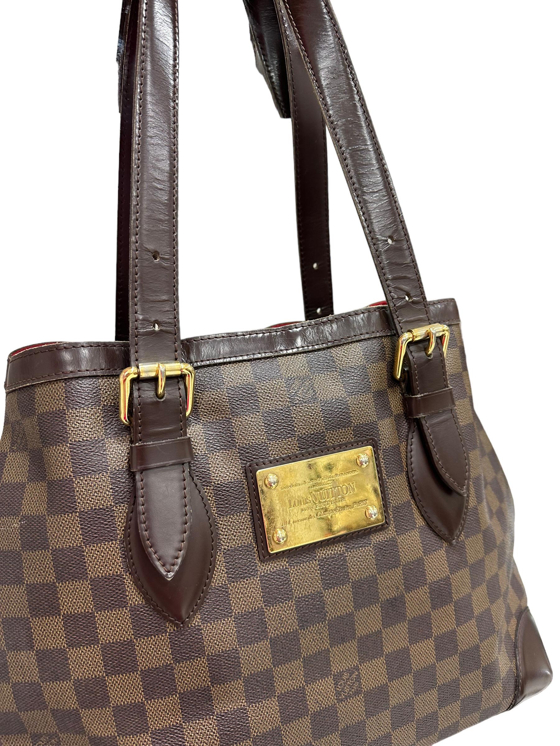 Borsa A Spalla Louis Vuitton Hampstead GM Damier For Sale 4